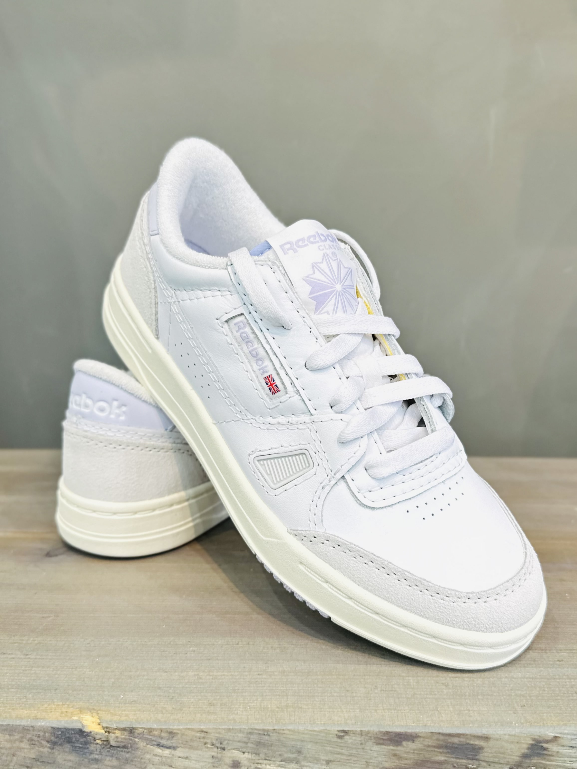Кеды Reebok LT Court ftwr white/lucid lilac/cold grey 1