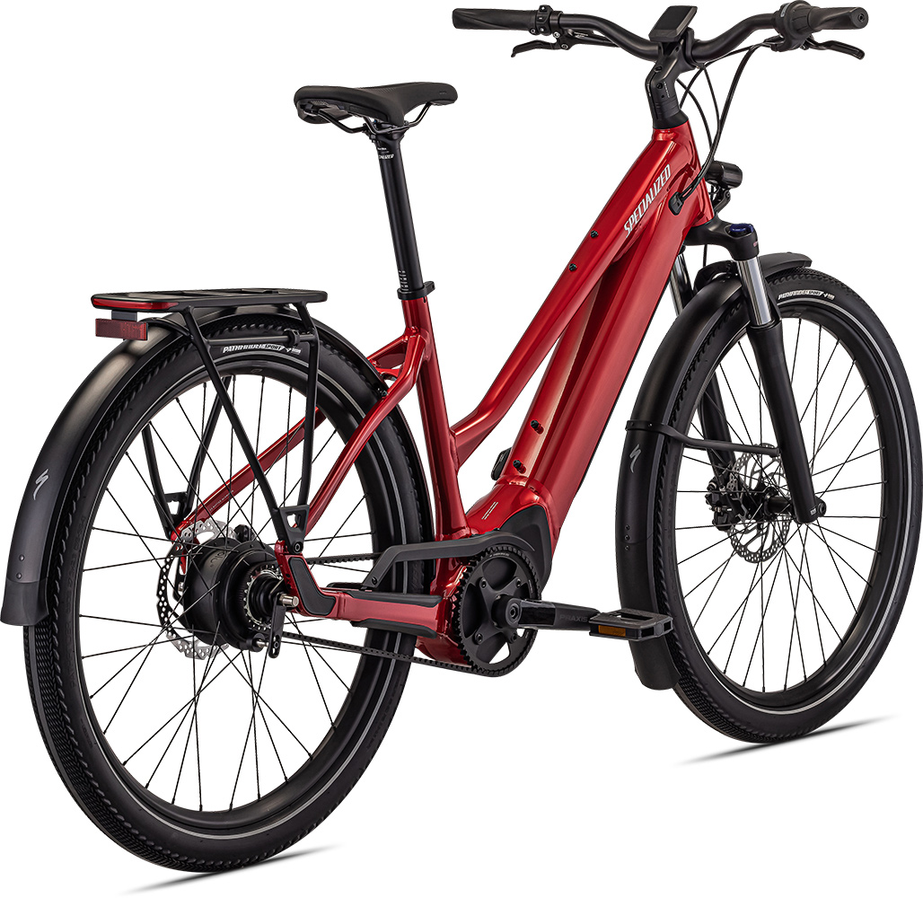 Specialized Turbo Vado 3.0 IGH Step Through 2023 Red Tint Silver Reflective 553500.00