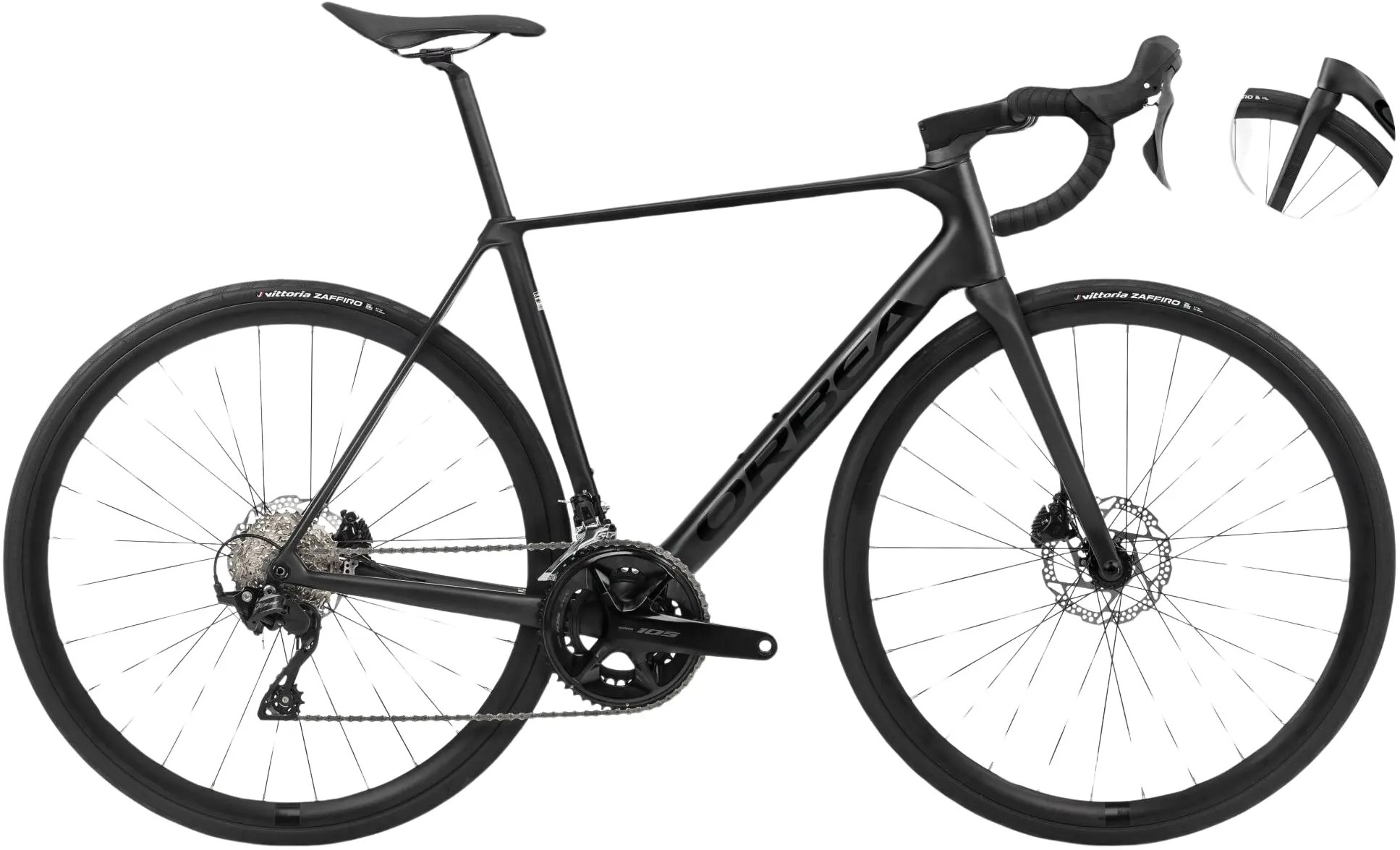 Orbea ORCA M30 2024 Vulcano Matt Black Gloss Black