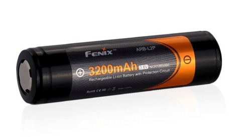 Аккумулятор 18650 Fenix 3200