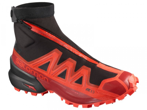 Кроссовки Salomon SnowSpike CSWP Black/Rd/Rd Dah БМ