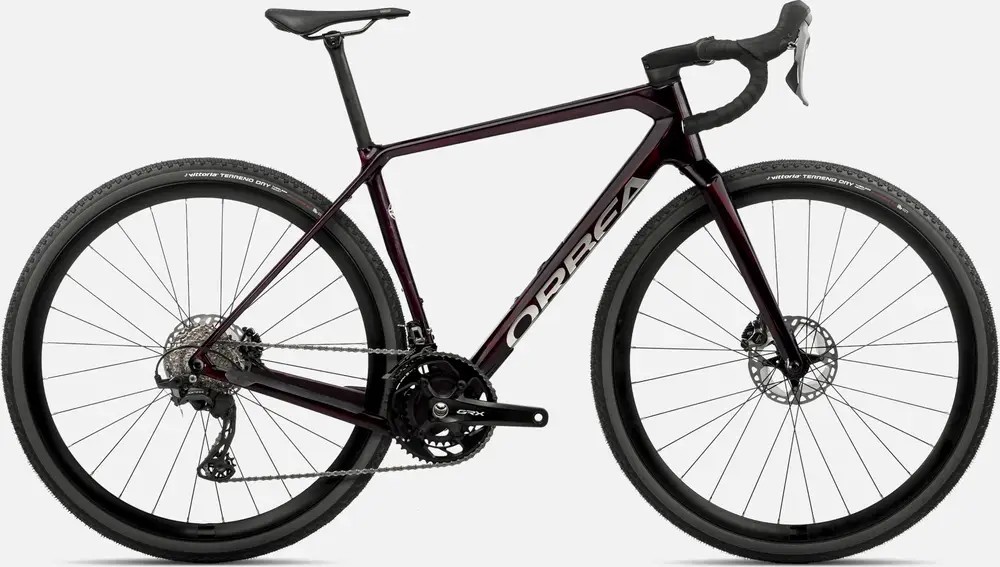 Orbea TERRA M20TEAM 2024 Wine Red Carbon View