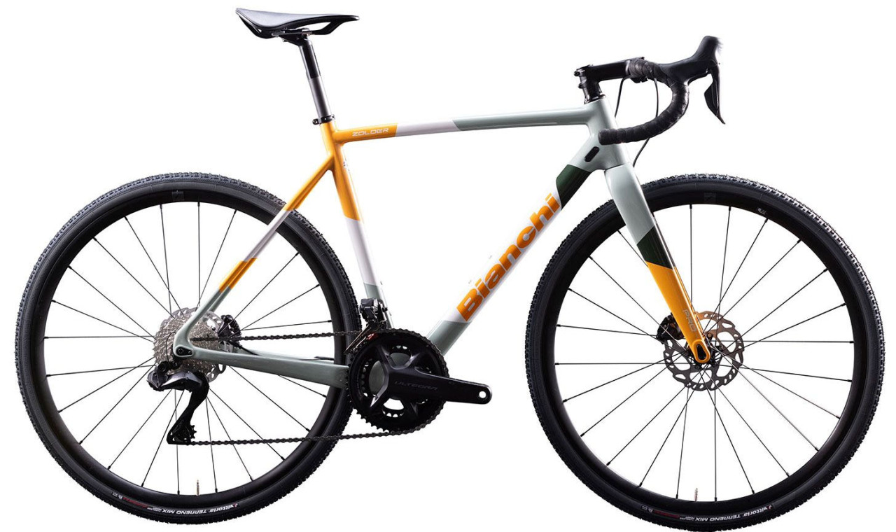 Bianchi Zolder Pro GRX610 / Зеленый-Оранжевый
