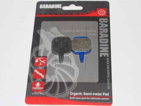 тормозные колодки baradine ds-08 (tektro) пара
