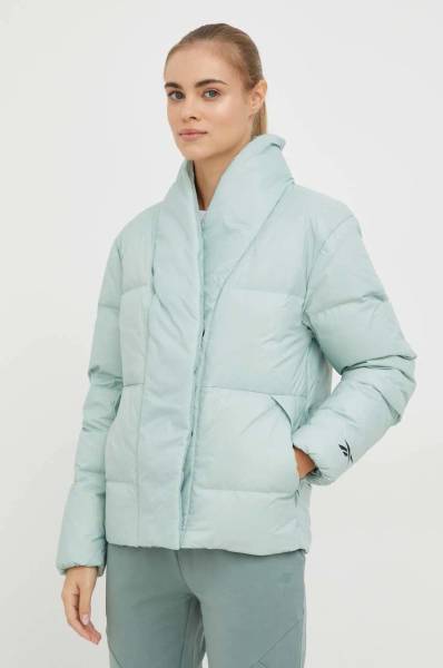 Куртки Куртка Reebok OW DOWN Jacket seaside grey Артикул HH7254XS, HH7254M, HH7254S, HH7254XL, HH7254L