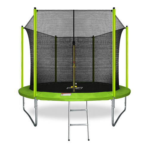Батут Arland 10FT с внутренней страховочной сеткой и лестницей