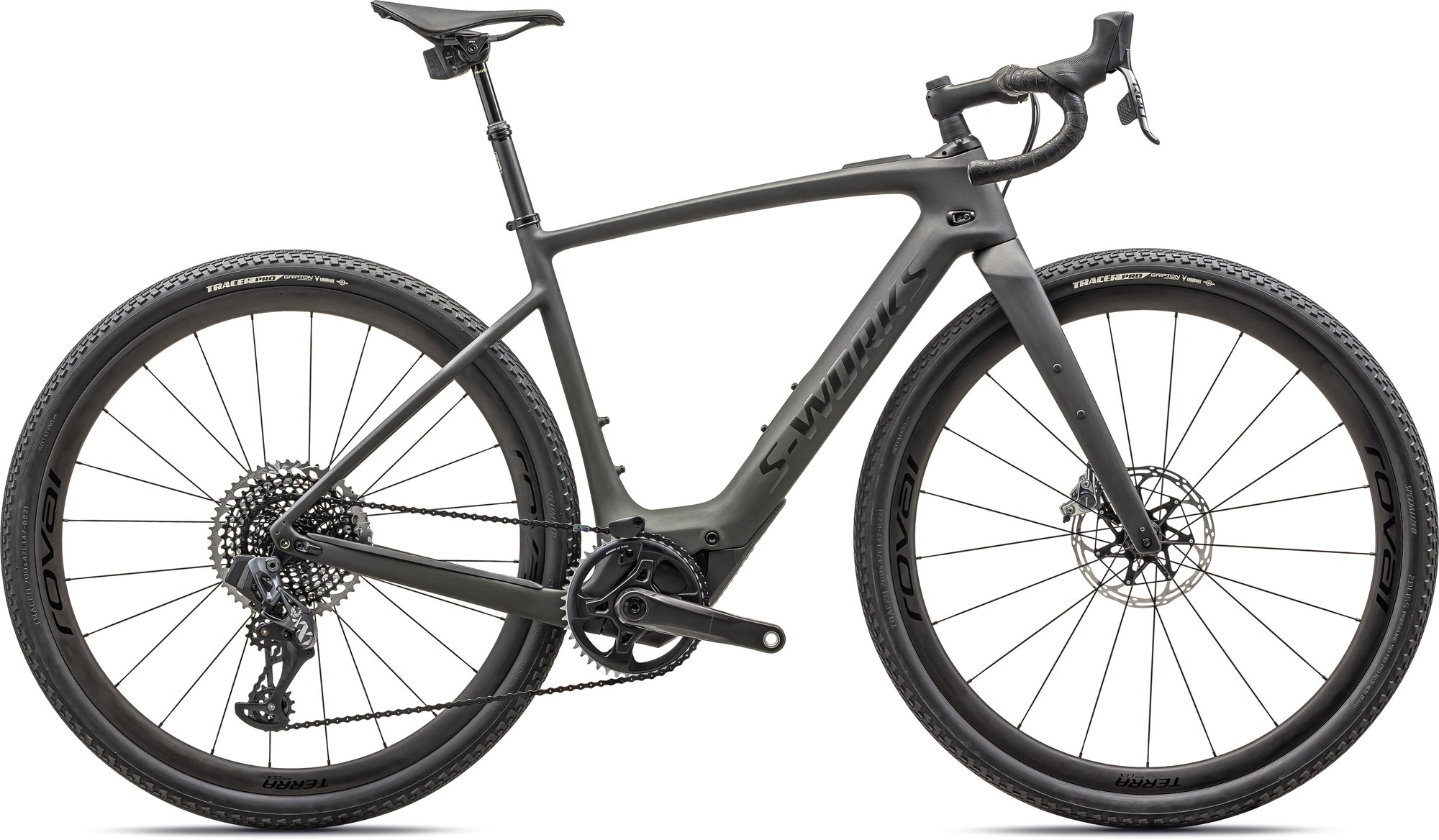 Specialized S-Works Turbo Creo SL 2 Carbon 2024 Fstgrn Carb Dark Moss Green Speckle