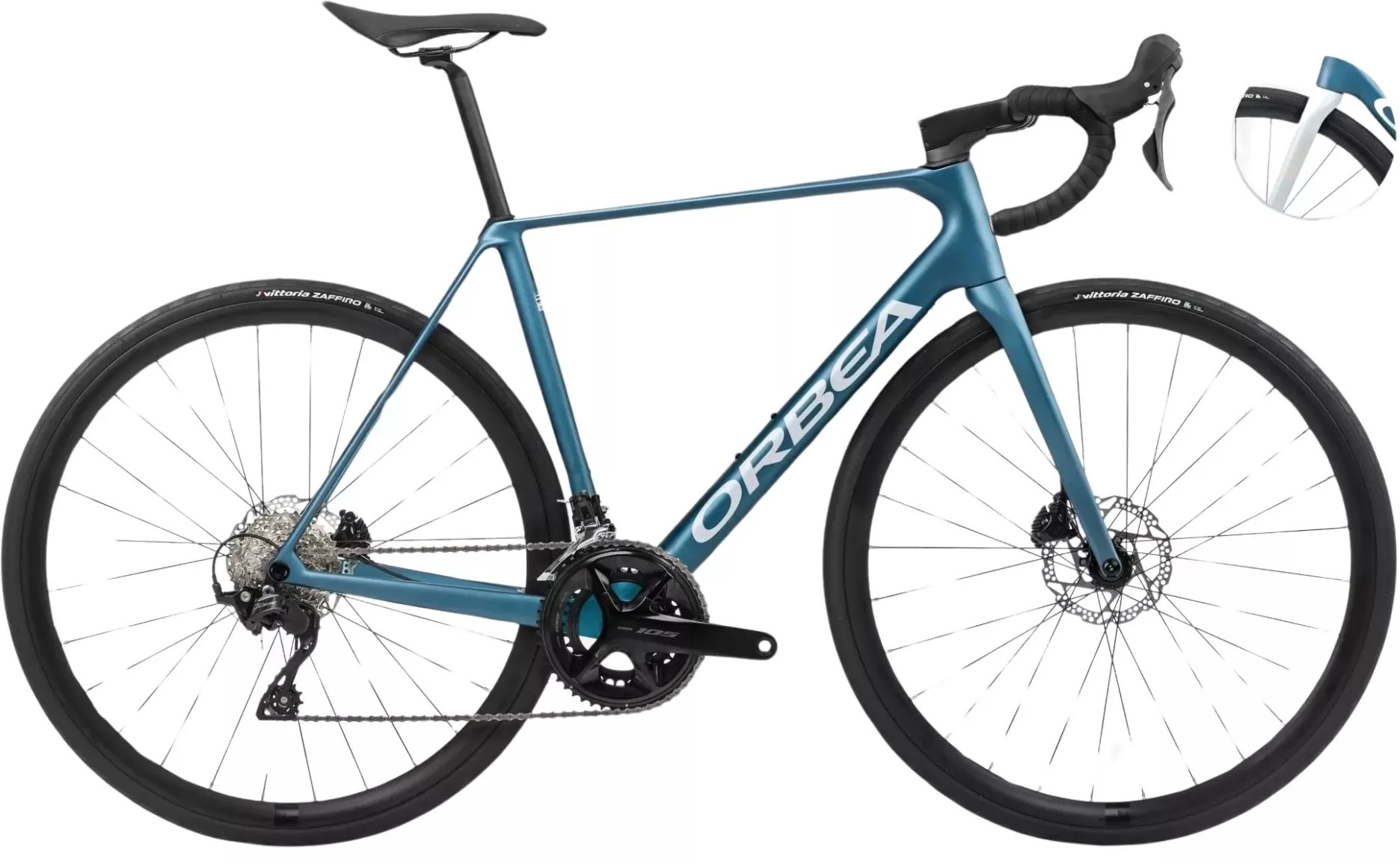 Orbea ORCA M30 2024 Slate Blue Halo Matt Silver