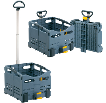 Корзины Корзина Topeak Trolley Tote складная, с колесиками и ручкой  на задний багажник Артикул 