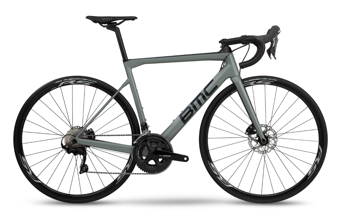 Шоссейные велосипеды BMC Teammachine SLR02 Disc THREE 105 Grey/Black/Grey 2019 Артикул 