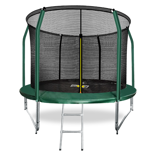 Батут Arland 10FT с внутренней страховочной сеткой и лестницей