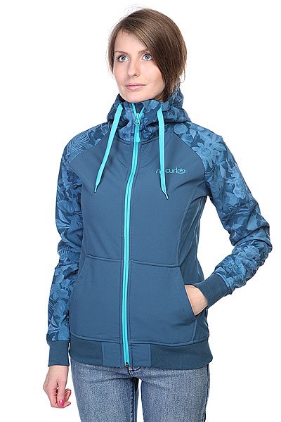 Толстовка Rip Curl Icon W Fleece (синий S)