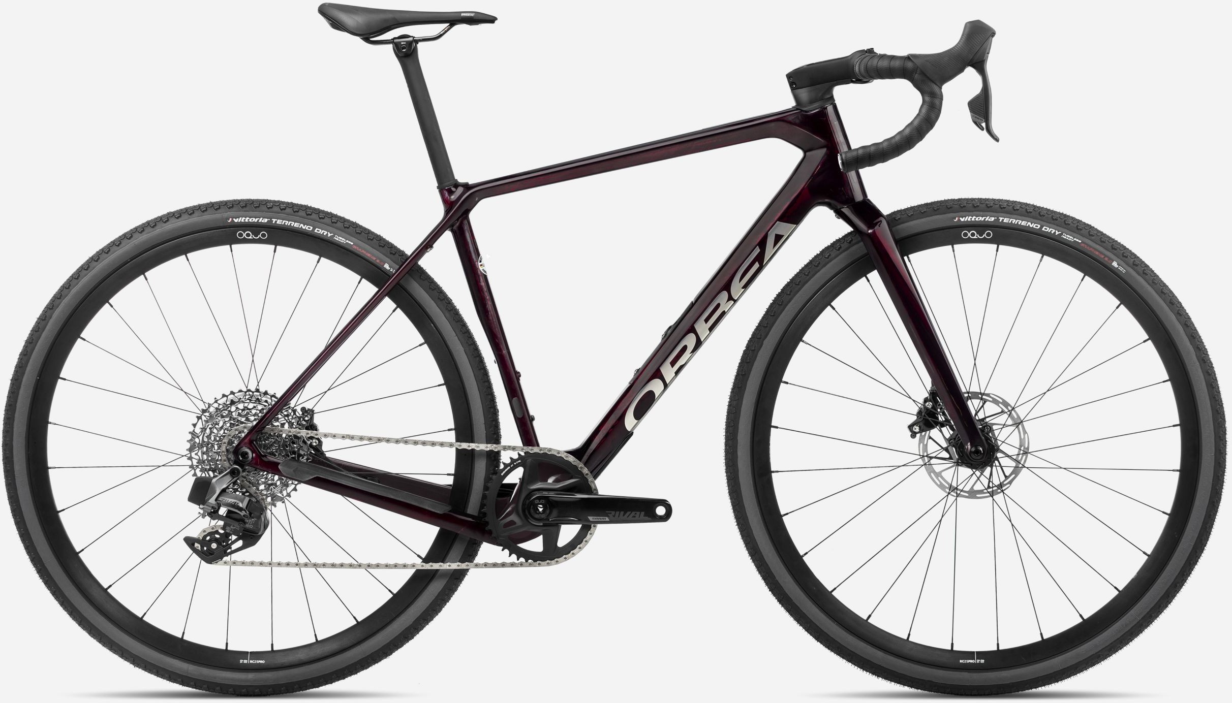 Orbea TERRA M31ETEAM 1X 2024 Wine Red Carbon View