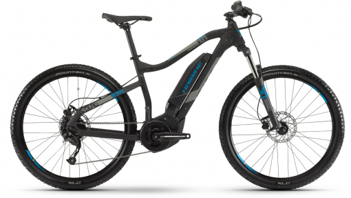 HAIBIKE SDURO HardSeven 1.0 400Wh 9 s. Altus 2019 / черный-синий