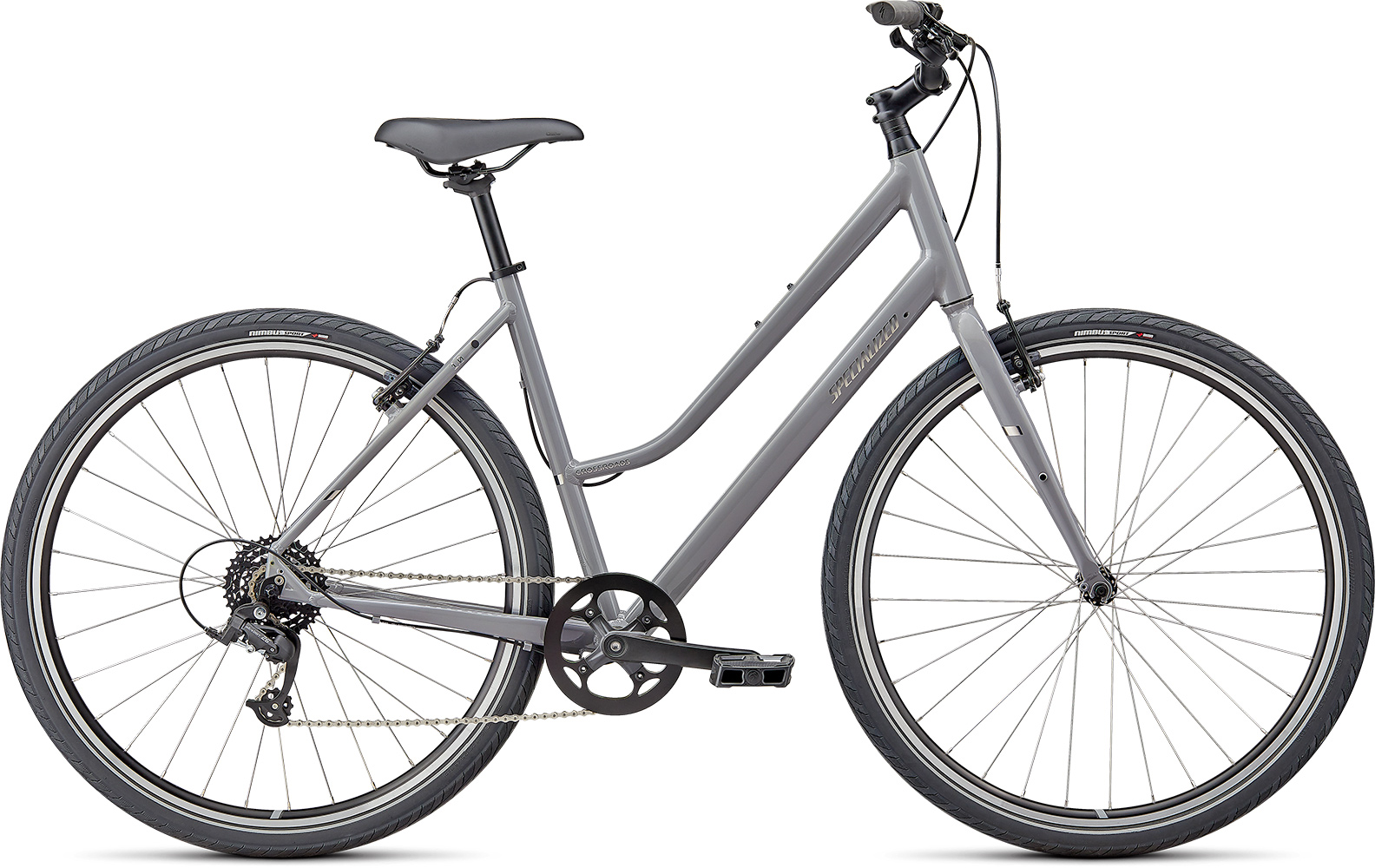 Specialized Crossroads 1.0 Step Through 2022 Gloss Cool Grey Chrome 55090.00
