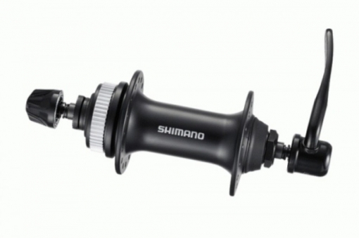 втулка передняя shimano rm66 c.lock