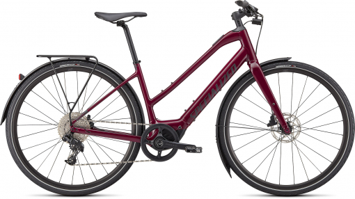 Specialized Turbo Vado SL 4.0 Step-Through EQ 2022 Raspberry / Black Reflective