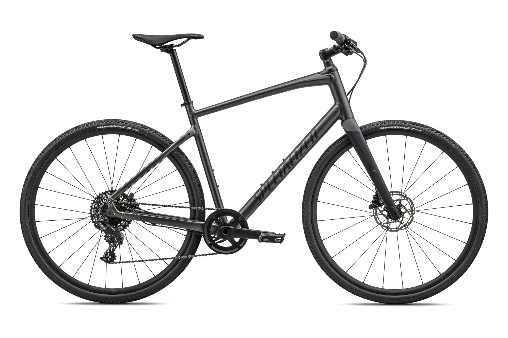 Купить городской велосипед Specialized Sirrus X 4.0 2023 Satin Smoke / Satin Black Reflective за 156200.00 в Саратове и Энгельсе