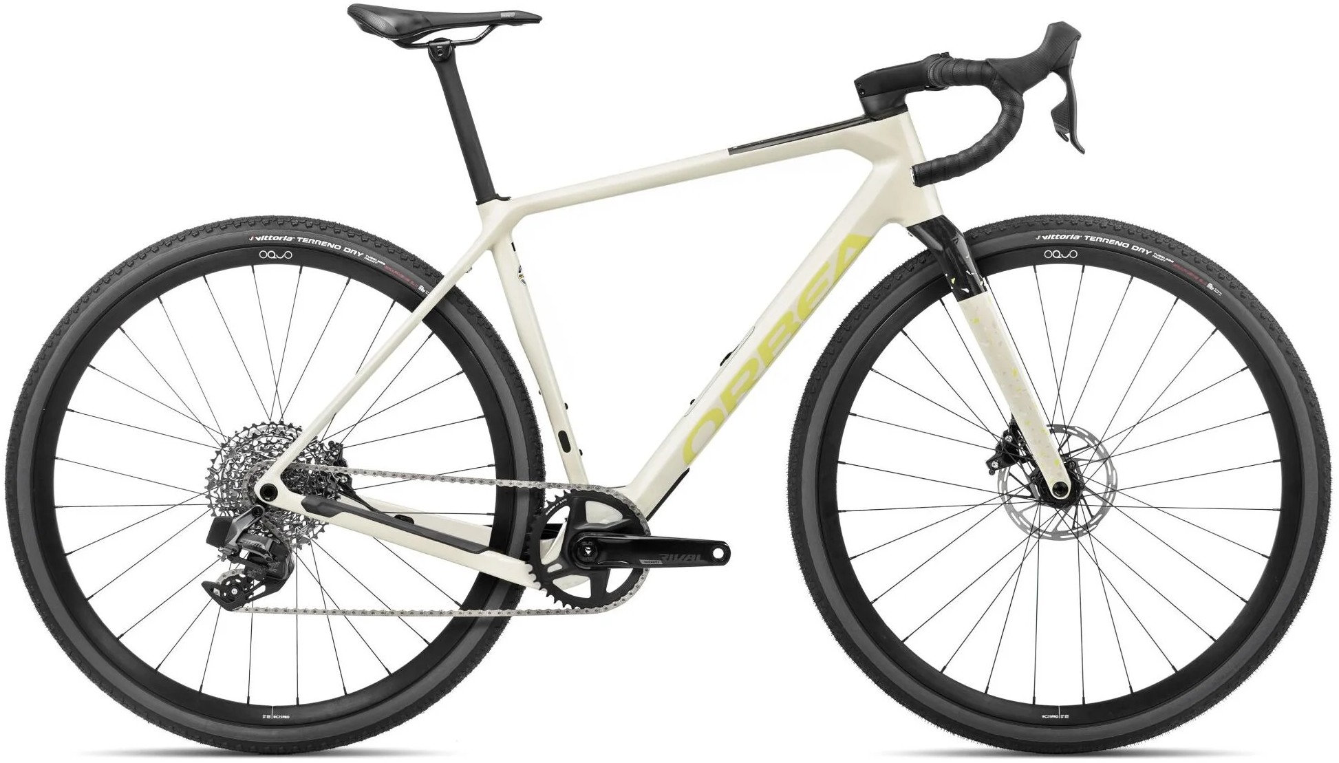 Orbea TERRA M31ETEAM 1X 2024 Ivory White Gloss Spicy Lime