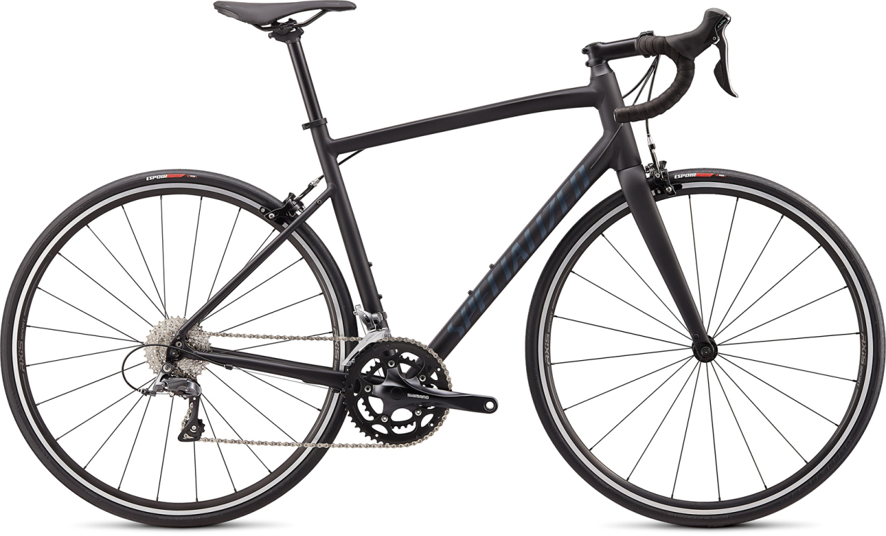 Шоссейные велосипеды Specialized Allez E5 2020 черный-синий Артикул 90020-7244, 90020-7252, 90020-7258, 90020-7254, 90020-7256, 90020-7249, 90020-7261