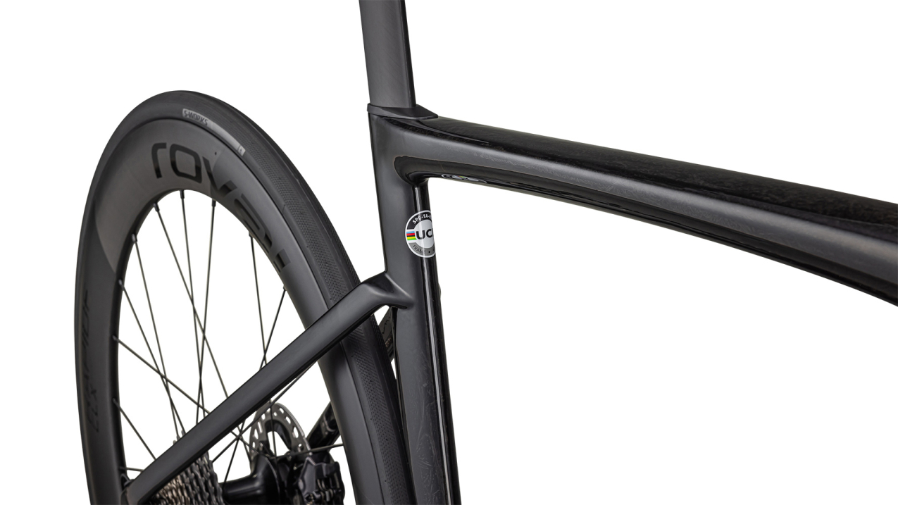 S-WORKS велосипеды шоссе Specialized S-Works Tarmac SL7 Dura-Ace Di2 2023 Gloss Black Pearl Granite Over Carbon / Chrome Артикул 90623-0054, 90623-0049, 90623-0058, 90623-0056, 90623-0052, 90623-0061, 90623-0044