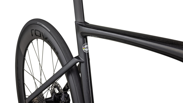 S-WORKS велосипеды шоссе Specialized S-Works Tarmac SL7 Dura-Ace Di2 2023 Gloss Black Pearl Granite Over Carbon / Chrome Артикул 90623-0054, 90623-0049, 90623-0058, 90623-0056, 90623-0052, 90623-0061