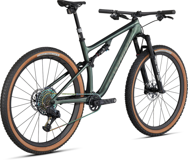 S-WORKS горные велосипеды Specialized S-Workc Epic Evo 2021 Gloss Oak Green Metallic / Diamond Dust Артикул 94820-0002, 94820-0003, 94820-0004, 94820-0005