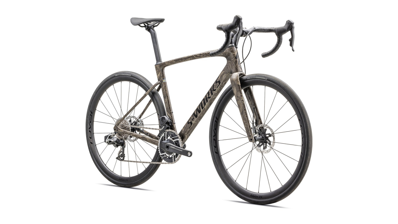 S-WORKS велосипеды шоссе Specialized S-Works Roubaix SL8 - Sram Red AXS 2025 Gloss Toupe/Gunmetal Strata/Charcoal Артикул 94425-0252, 94425-0254, 94425-0258, 94425-0261, 94425-0249, 94425-0256