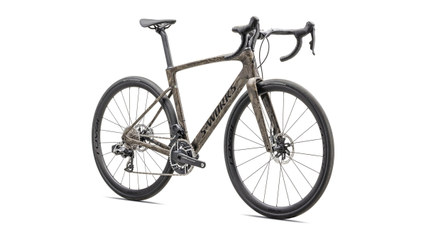Specialized S-Works Roubaix SL8 - Sram Red AXS 2025 Gloss Toupe/Gunmetal Strata/Charcoal