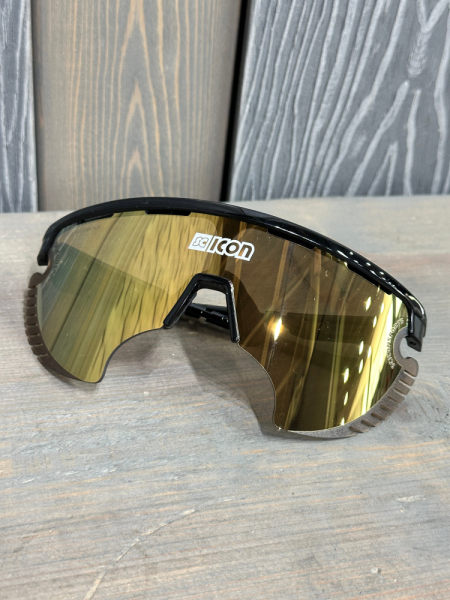 Очки спортивные Scicon AeroWing Lamon оправа Black Gloss линза SCNPP Multimirror Bronze