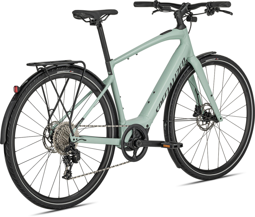 TURBO VADO - свой в городе! Specialized Turbo Vado SL 4.0 EQ 2022 White Sage / Black Reflective Артикул 93922-5203, 93922-5205, 93922-5204, 93922-5202