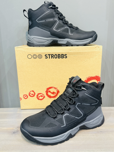 Ботинки зимние Strobbs C9398-3 черный