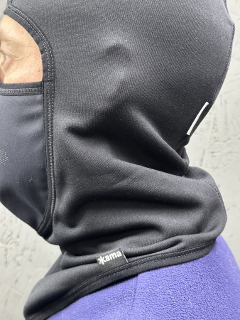 Шапки, кеппи, бейсболки Балаклава Kama DW29-110 SoftShell Black Артикул 8591006103120, 8591006103137