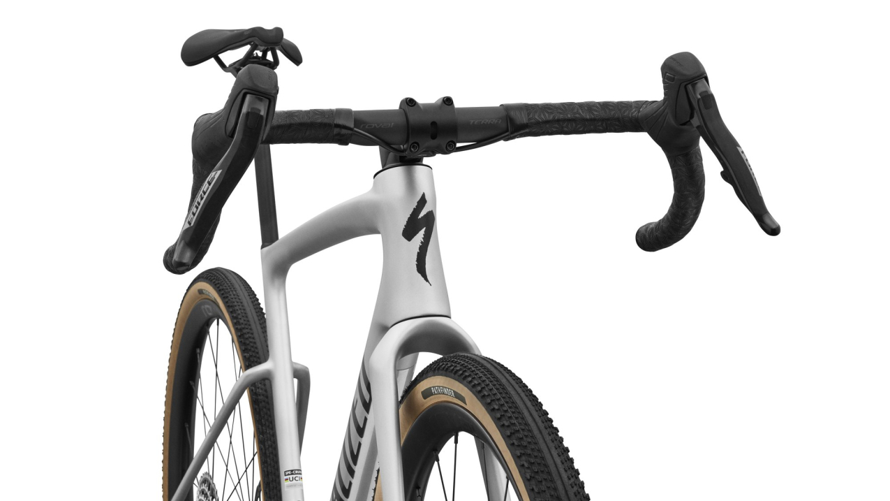 Гравийный велосипед, гоночный Specialized Crux 5 Expert - SRAM Force XPLR AXS 2027 Shadow Silver Артикул 91427-3052, 91427-3056, 91427-3049, 91427-3054, 91427-3058, 91427-3061