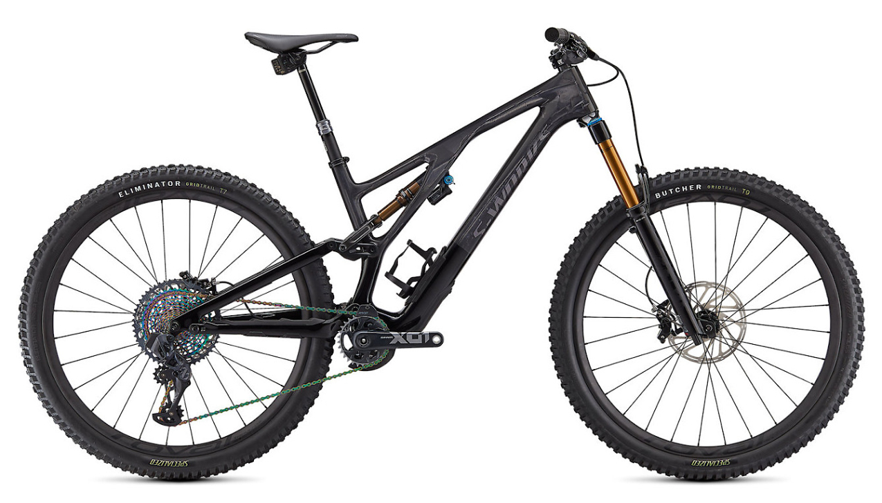 S-WORKS горные велосипеды Specialized S-Works Stumpjumper EVO 2021 Gloss Carbon / Black / Brushed Black Chrome Артикул 96321-0005, 96321-0001, 96321-0002, 96321-0006, 96321-0004, 96321-0003