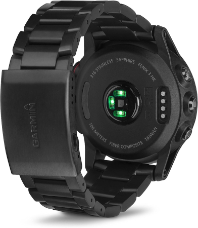 Спортивные часы Garmin Fenix 3 Sapphire HR с титановым браслетом Артикул 010-01338-7D