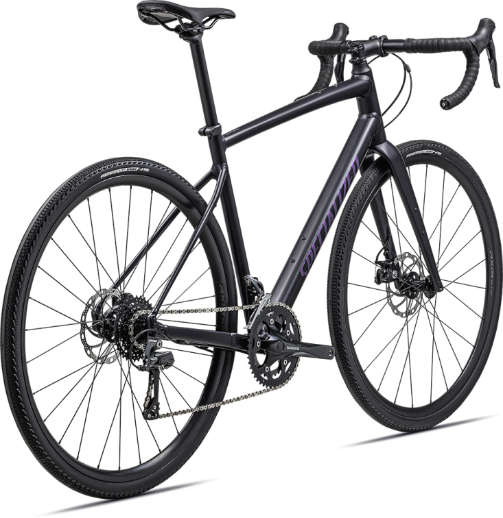 Гравийные велосипеды, ригиды Specialized Diverge Base E5 2023 Satin Midnight Shadow / Violet Pearl Артикул 95423-7258, 95423-7244, 95423-7254, 95423-7256, 95423-7252, 95423-7249, 95423-7261