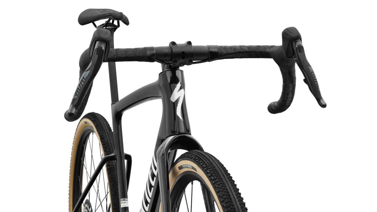 Гравийный велосипед, гоночный Specialized Crux 5 Comp - SRAM Rival XPLR AXS 2027 Obsidian Metallic Артикул 91427-5156, 91427-5152, 91427-5161, 91427-5158, 91427-5154, 91427-5149