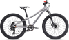 24 дюйма (7-11 лет) Silverback Spyke 24 SE 2026 Gloss Moondust Metallic Grey-Gloss Red Артикул 4816026331655