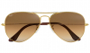 Очки Очки городские Ray-Ban Aviator оправа Polished Gold Metal линза Light Brown Gradient Артикул 