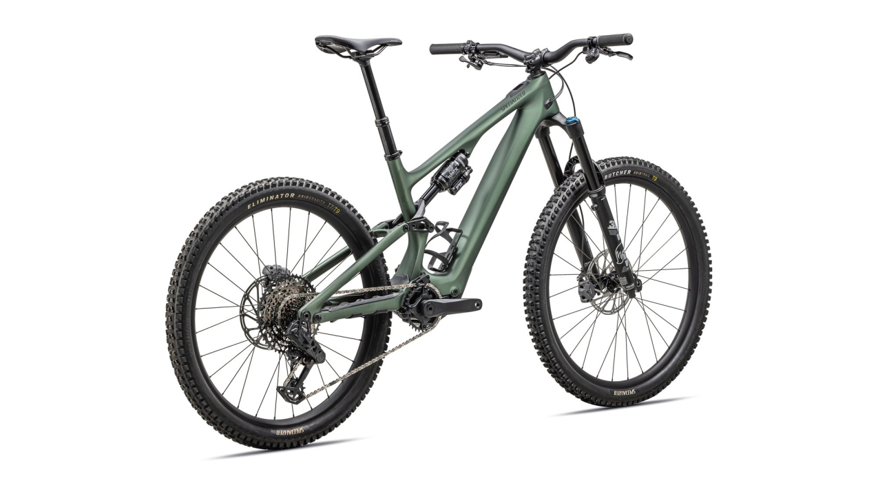 TURBO LEVO - лучшее из возможного! Specialized Turbo Levo SL Comp Carbon 2025 Cypress Metallic / Cypress / Dark Moss Green Артикул 96825-5206, 96825-5203, 96825-5204, 96825-5205, 96825-5201, 96825-5202