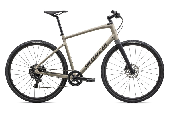 Specialized Sirrus X 4.0 2023 Gloss White Mountains / Taupe / Satin Black Reflective