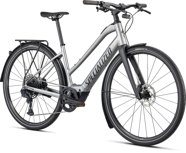 Specialized Turbo Vado SL 5.0 Step-Through EQ 2022 Brushed Aluminium / Black Reflective