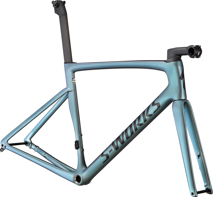 Рамы шоссе, гревел рама Specialized S-Works Tarmac SL7 2022 Fluid/Satin Black Артикул 70622-0449, 70622-0461, 70622-0456, 70622-0452, 70622-0454, 70622-0444, 70622-0458