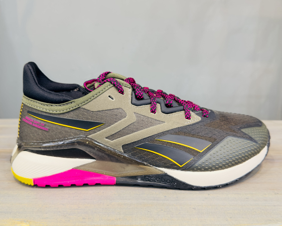Кроссовки Кроссовки женские Reebok Nano X2 TR Adventure army green/core black/proud pink Артикул HP90787.5, HP90786, HP907811, HP90785.5, HP90786.5, HP907810, HP90789.5, HP90788, HP90789, HP90787