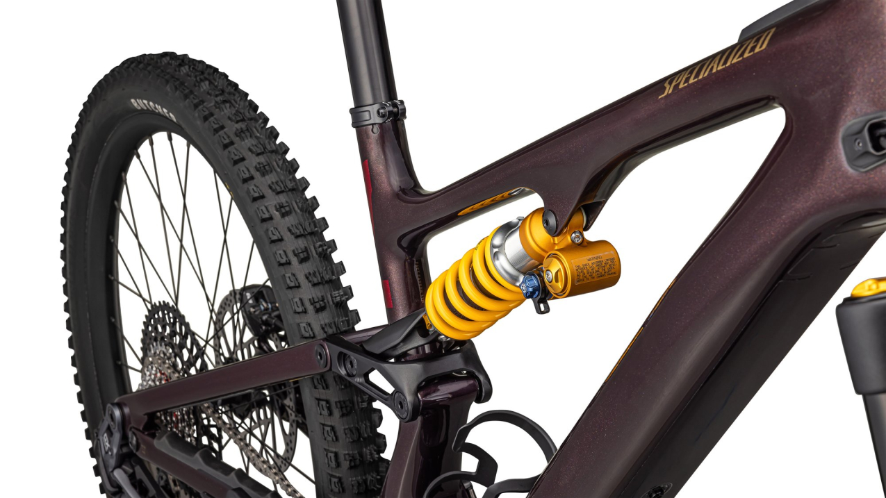 TURBO LEVO - лучшее из возможного! Specialized Turbo Levo SL Öhlins Coil 2025 Solidity / Maroon / Burnt Gold Metallic Артикул 96825-0001, 96825-0002, 96825-0005, 96825-0006, 96825-0003, 96825-0004