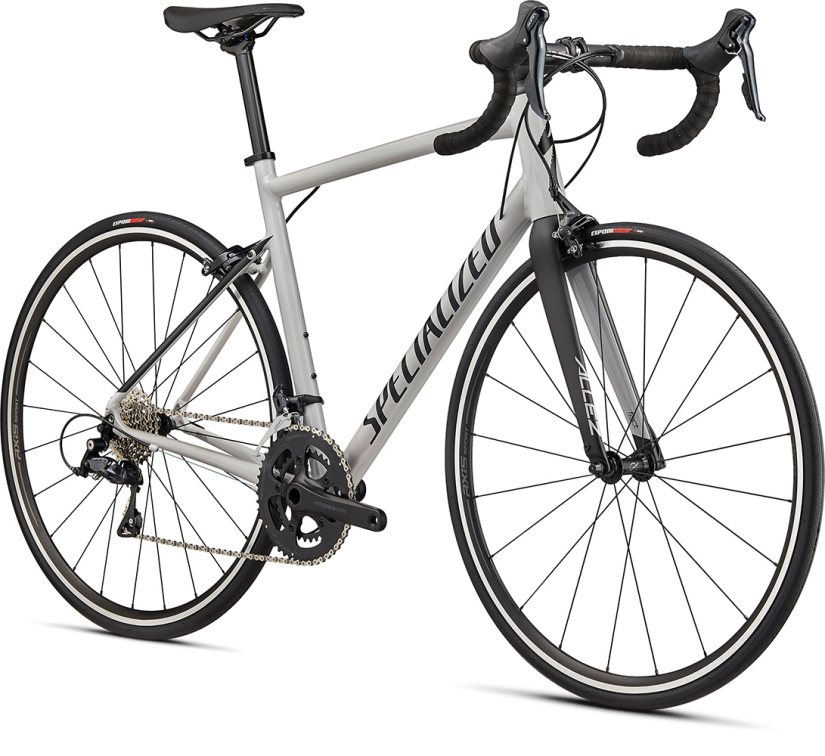 Шоссейные велосипеды Specialized Allez E5 Sport 2020 серый-черный Артикул 90020-6056, 90020-6058, 90020-6061, 90020-6054, 90020-6052, 90020-6044, 90020-6049