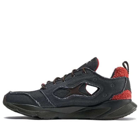 Кроссовки Кроссовки Reebok Furylite 95 Street Fighter core black/charcoal brown/mars red Артикул GZ954210.5, GZ954211, GZ95427.5, GZ954211.5, GZ954210, GZ95427
