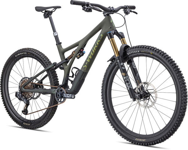 Specialized S-Works Stumpjumper LTD 2022 Satin Oak Green/Oak Green Metallic/Gold Ghost Prl