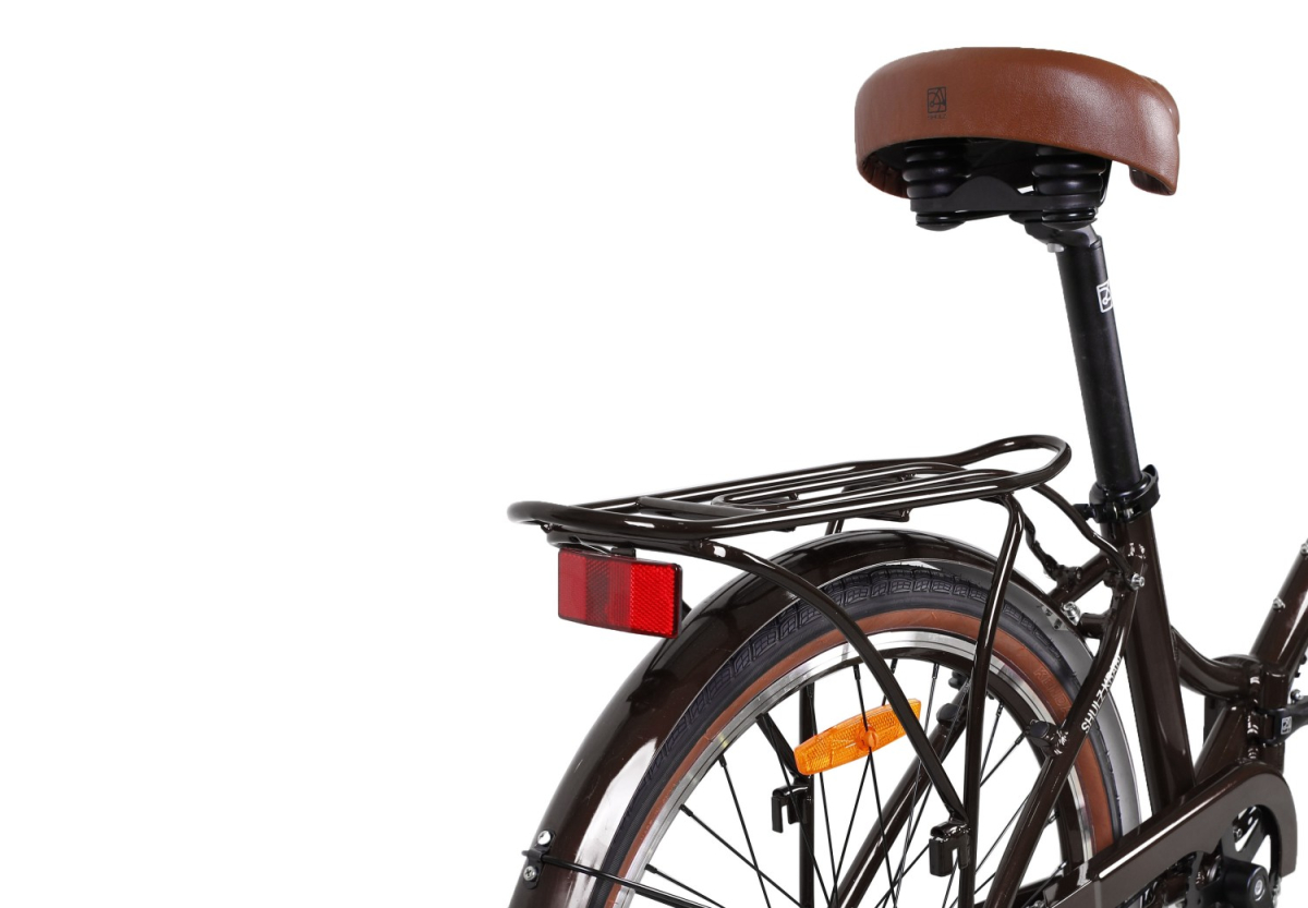 Городские велосипеды Shulz Krabi V 2021 коричневый Артикул 
